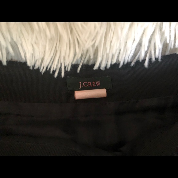 J.Crew Dark Plaid Wool Skirt - Picture 2 of 3